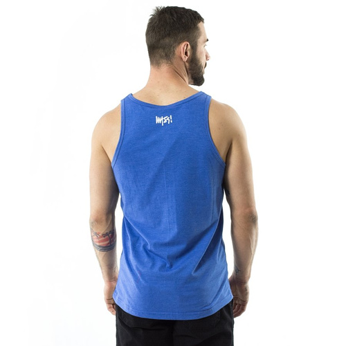 Koszulka męska Mass Denim tank top Signature heather blue $