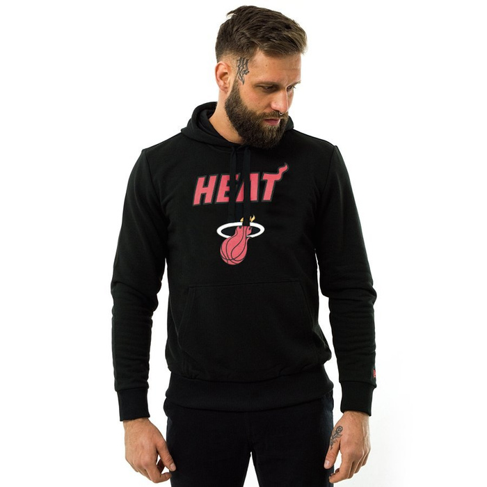 New Era sweatshirt hoody NBA Team Logo Miami Heat black