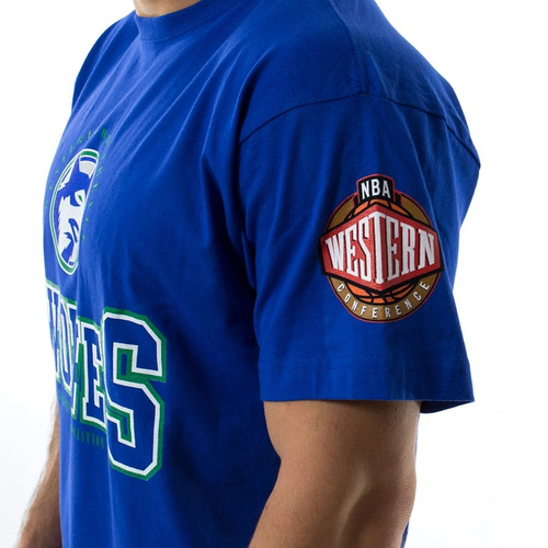 Koszulka męska Mitchell and Ness t-shirt Technical Foul Traditional Tee Minnesota Timberwolves royal