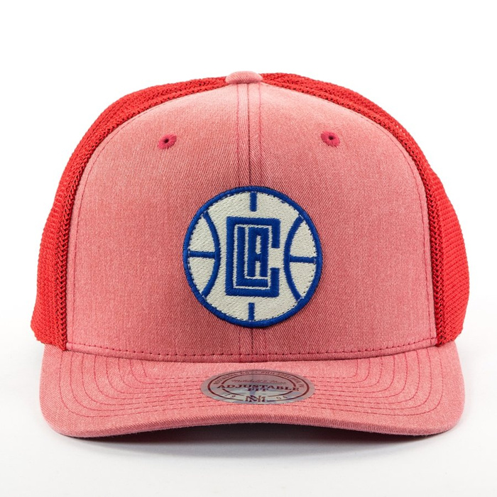 Czapka Mitchell and Ness snapback Washout 110 Flexfit Los Angeles Clippers red