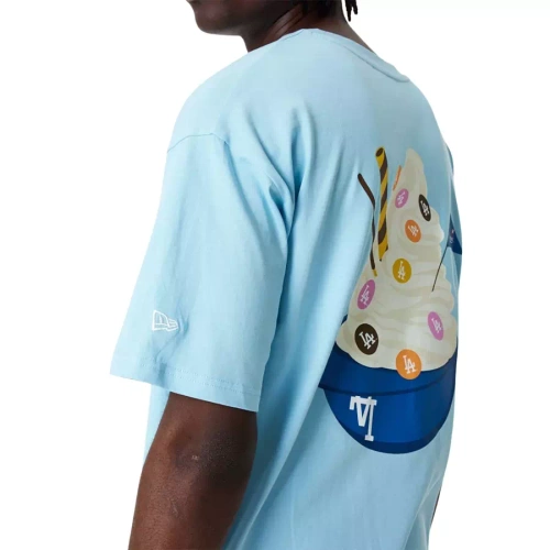 New Era t-shirt Ice Cream Oversized MLB Los Angeles Dodgers light blue