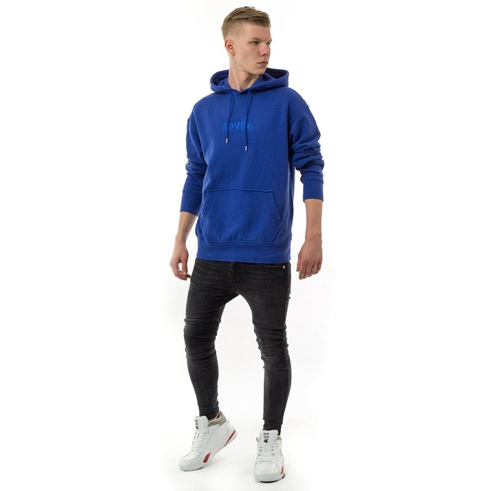 Levi's® Skateboarding sweatshirt hoody Relaxed Graphic Hoodie SSNL Babytab Tec royal blue (72632-0013)
