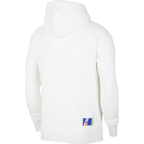 Bluza męska z kapturem Jordan x PSG hoodie Fleece white (CZ0815-100)