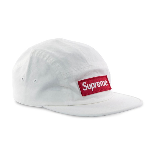 Czapka z daszkiem Supreme 5-panel Military Camp Cap white