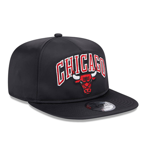 New Era Snapback NBA Patch Retro Golfer Chicago Bulls black