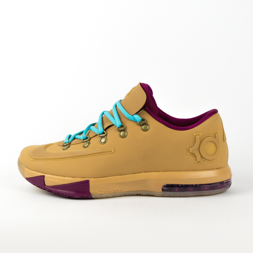 Nike KD VI EXT GUM QS Gum light brown /  raspberry red (639046-900)