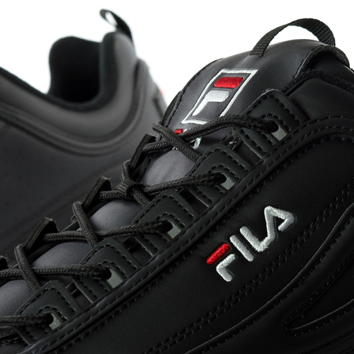 Buty męskie Fila Disruptor Low black / black (1010262.12V)