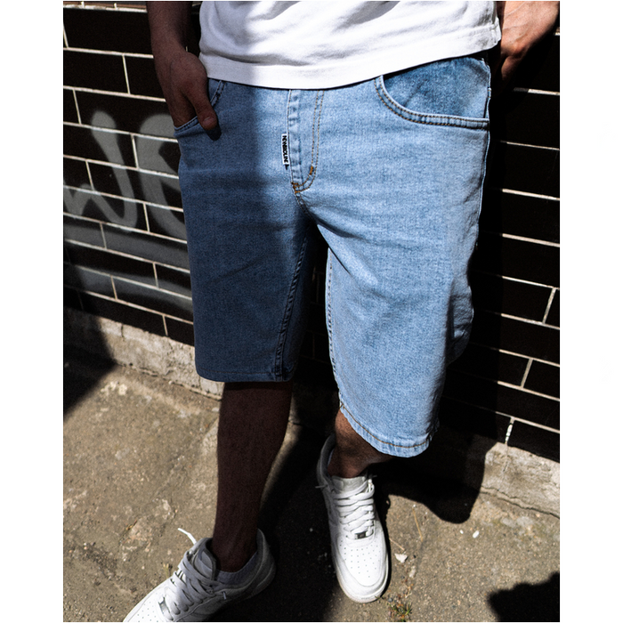 NewBadLine krótkie spodnie męskie Jeans Icon Light 3735 blue 