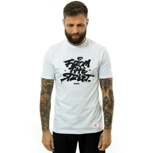 Prosto Klasyk t-shirt Risk white