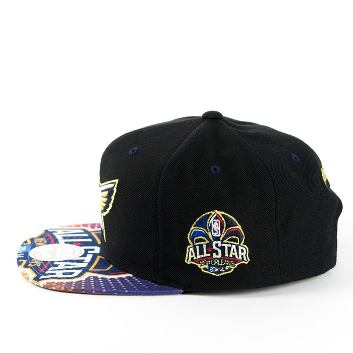 Czapka Mitchell and Ness snapback All Star Game New Orleans 2017 black / mc 482VZ
