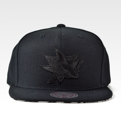 Mitchell and Ness snapback San Jose Sharks Geo Tech black