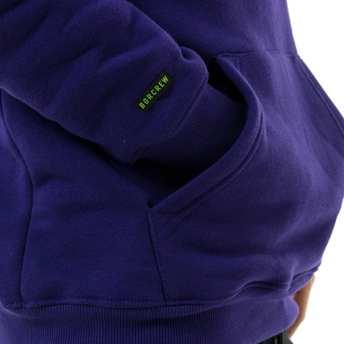 BOR sweatshirt hoody Atypowy violet