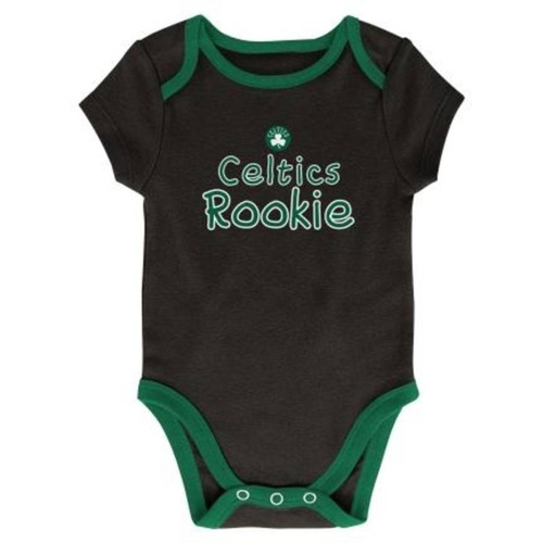 Body dziecięce NBA Licensed Assit Creeper Boston Celtics 3pack black / white / green (EK2N1FBYX-CEL)