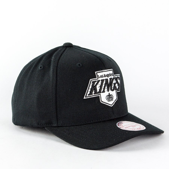 Mitchell and Ness dad cap Black and White Arch Los Angeles Kings black