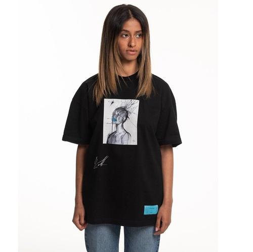 Koszulka damska Le Fantome x Kellen oversize t-shirt Madeleine black