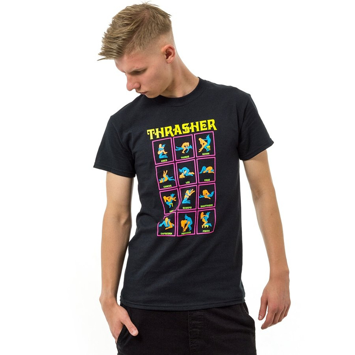 Thrasher t-shirt Black Light black