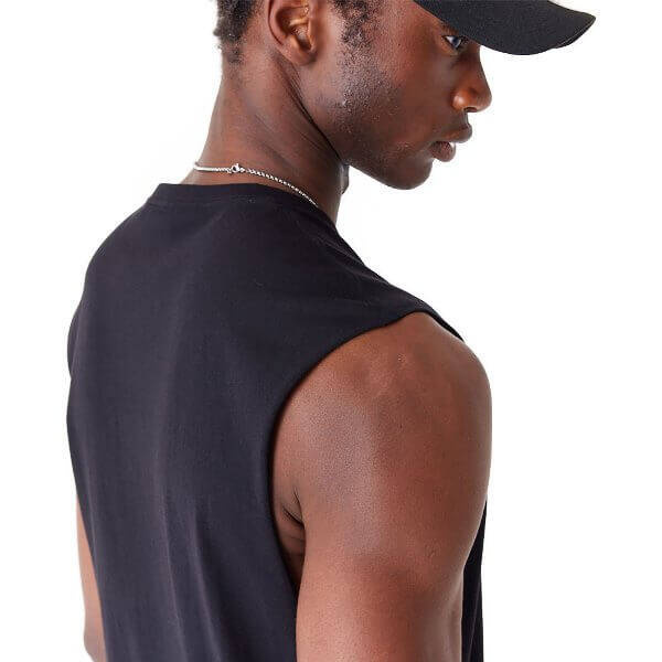 New Era NBA Colour Block Chicago Bulls Tank Top black