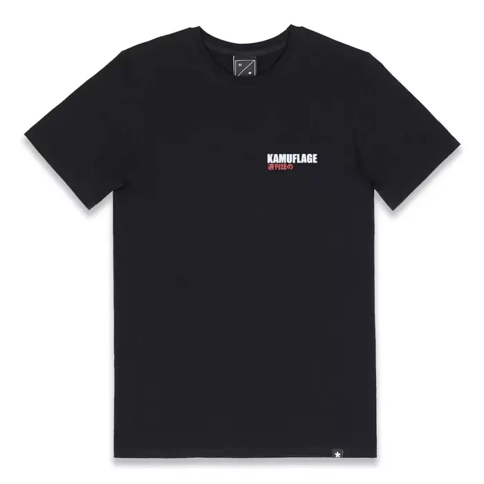 Kamuflage* koszulka męska Supra black
