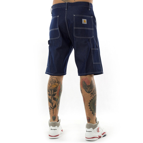 Krótkie spodnie Carhartt WIP Ruck Single Knee Short Norco Blue Dnim blue rigid