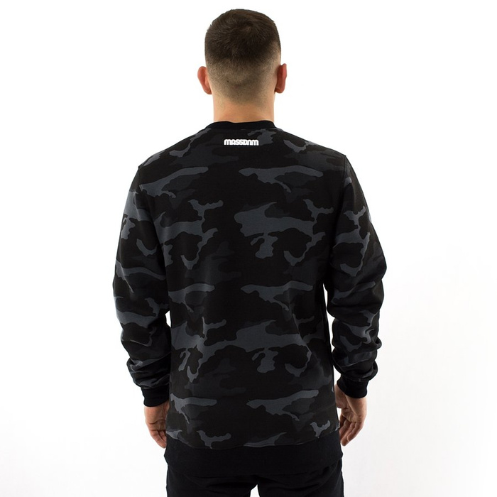 Bluza męska Mass Denim crewneck Classics black camo