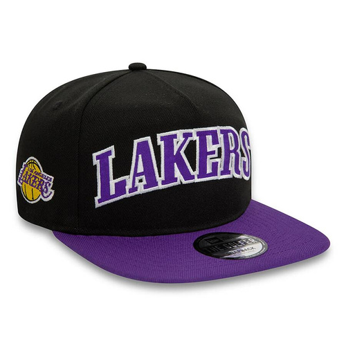 New Era Snapback NBA Golfer Los Angeles Lakers black-purple