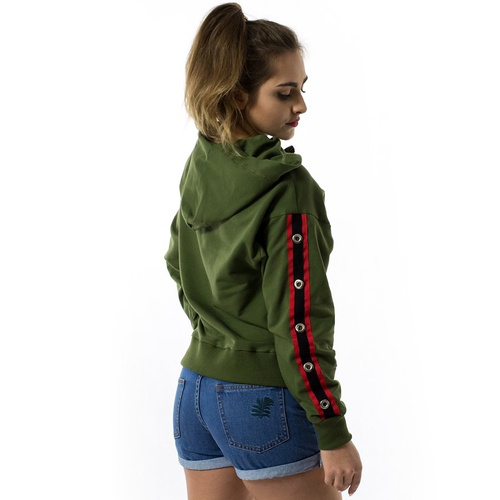 Marska hoody Take The Risk khaki