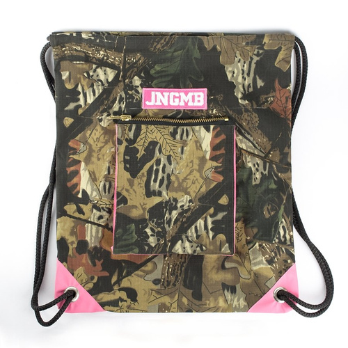 Jungmob gymbag Leaves multicolor