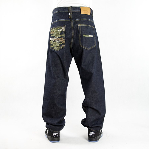 Mass Denim jeans Phat Camo baggy fit rinse