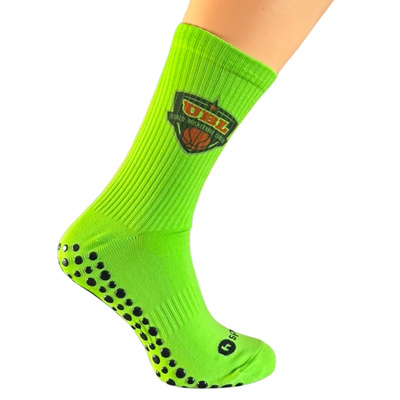 hSports x MAT Wear skarpety koszykarskie UBL Classic Logo green