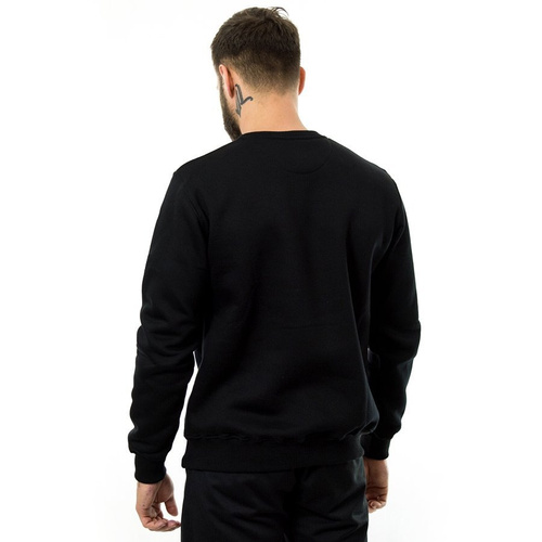 Prosto Klasyk bluza męska Crewneck Base black