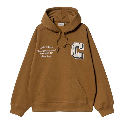 Carhartt WIP bluza męska z kapturem Hooded Ducks Sweat hamilton brown