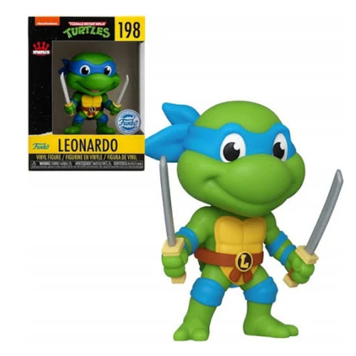 Funko Pop Minis! figurka kolekcjonerska Teenage Mutant Ninja Turtles Leonardo 198