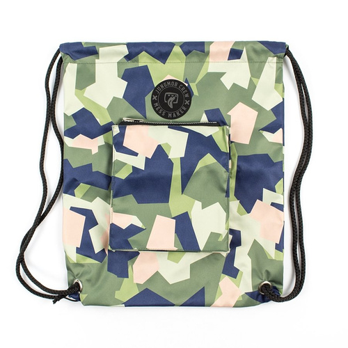 Jungmob gymbag Geo Camo multicolor
