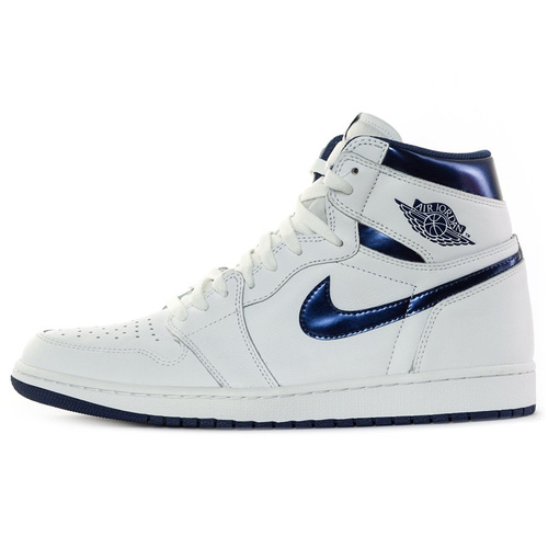  Buty do koszykówki Air Jordan 1 Retro OG "Metallic Navy" white (555088-106) TM