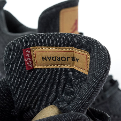 Buty męskie Jordan 4 Retro Levis black jeans (A02571-001) TM