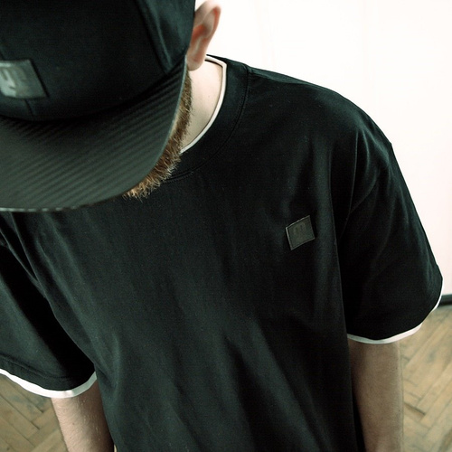 Koszulka MLimited t-shirt Leather Patch Black 