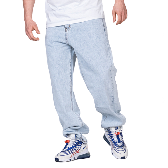 NewBadLine pants Jeans Baggy 3740 light blue 