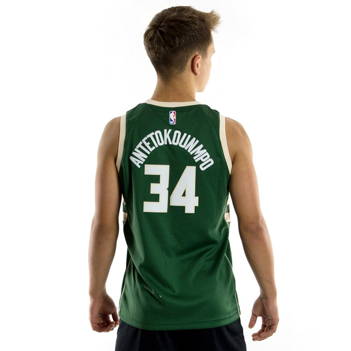 Nike swingman jersey Icon Edition Milwaukee Bucks Giannis Antetokounmpo green (kids collection)