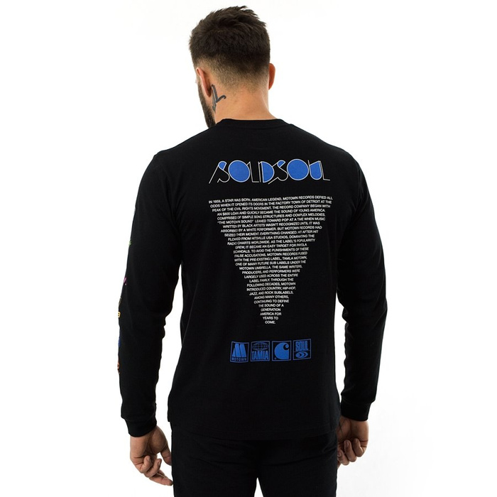 Koszulka męska z długim rękawem Motown x Carhartt WIP longsleeve Sublabels black