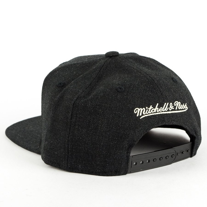 Czapka Mitchell and Ness snapback Team Heather Brooklyn Nets black