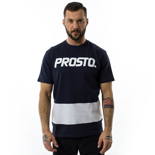 Koszulka męska Prosto Klasyk t-shirt Ganges night blue