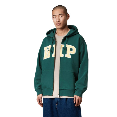 Carhartt WIP rozpinana bluza męska z kapturem Hooded WIP Sweat Jacket rainforest stone washed