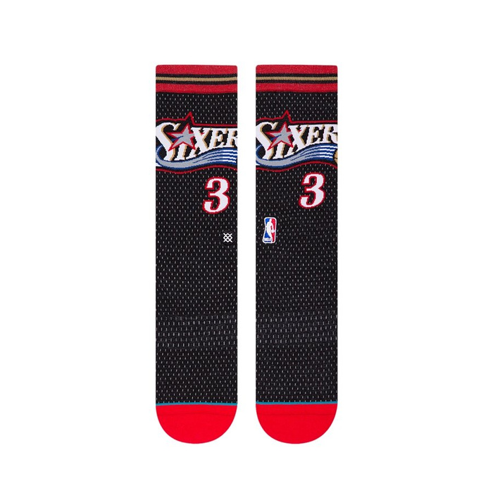 Stance socks NBA Arena Philadelphia 76ers Jersey black