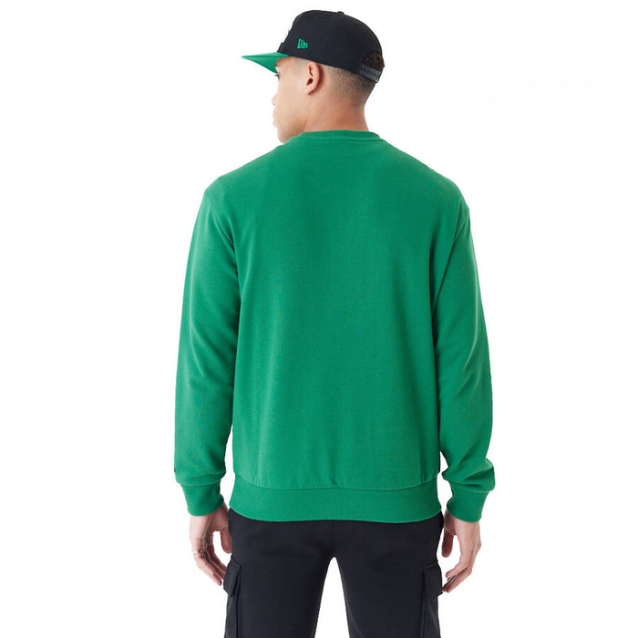 New Era bluza męska Boston Celtics NBA Arch Graphic Green Oversized Crewneck green