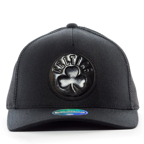 Czapka z daszkiem Mitchell and Ness snapback Zig Zag Trucker Boston Celtics black