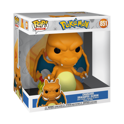 Funko Pop Jumbo Pokemon Charizard 851