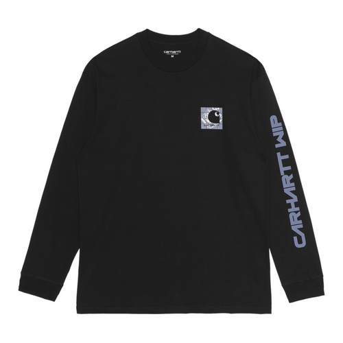 Carhartt WIP longsleeve Grid black