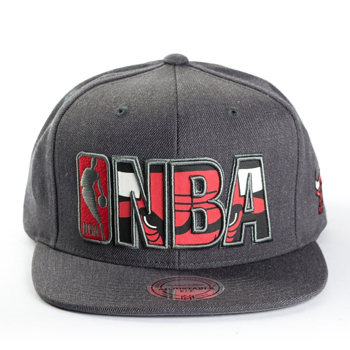 Mitchell and Ness snapback Insider Reflective Chicago Bulls grey