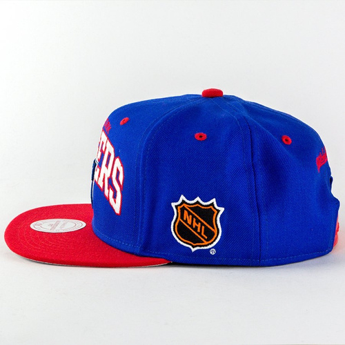 Mitchell and Ness snapback Team Arch New York Rangers royal / red