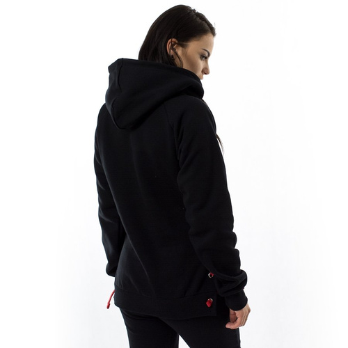 Jungmob sweatshirt hoody Rose String black